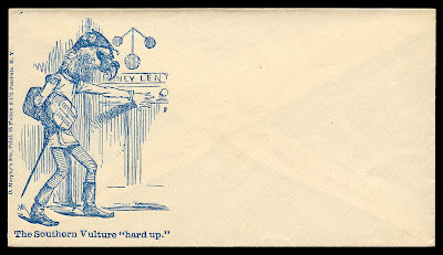 The Southern Vulture - envelope caricature