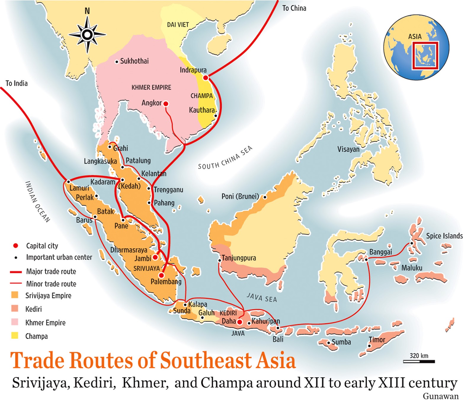 Peta Indonesia Peta Rute Perjalanan Bangsa Eropa Ke 