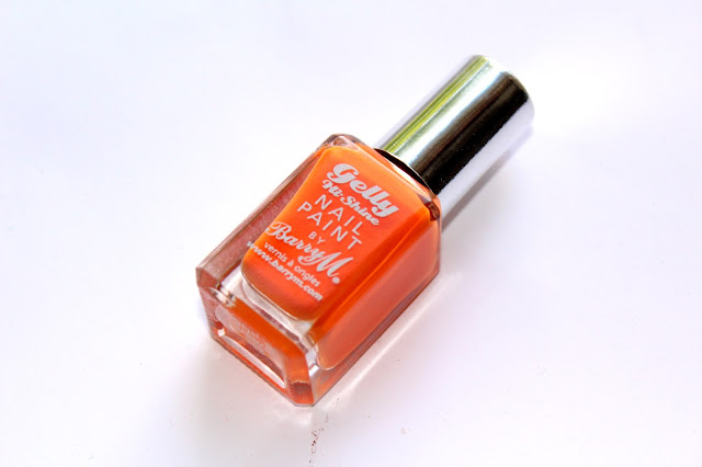 NOTD - Barry M Hi-Shine Gelly in Mango