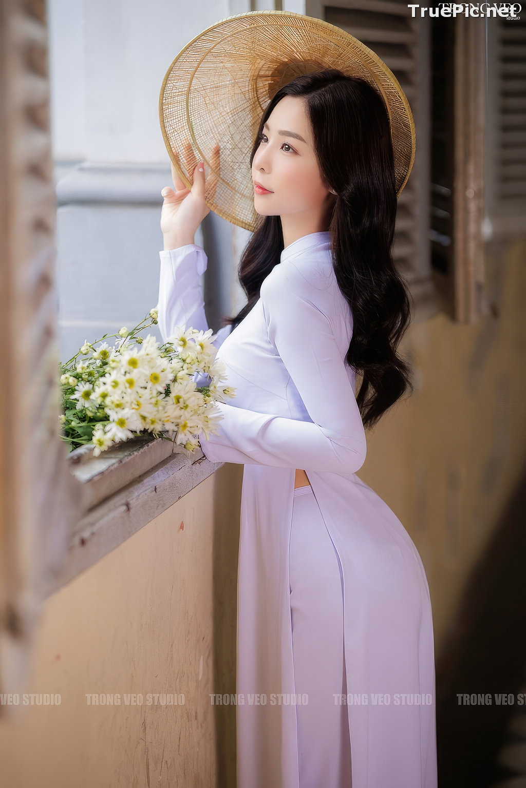 Image Vietnamese Model - Beautiful Girl and Daisy Flower - TruePic.net (129 pictures) - Picture-65