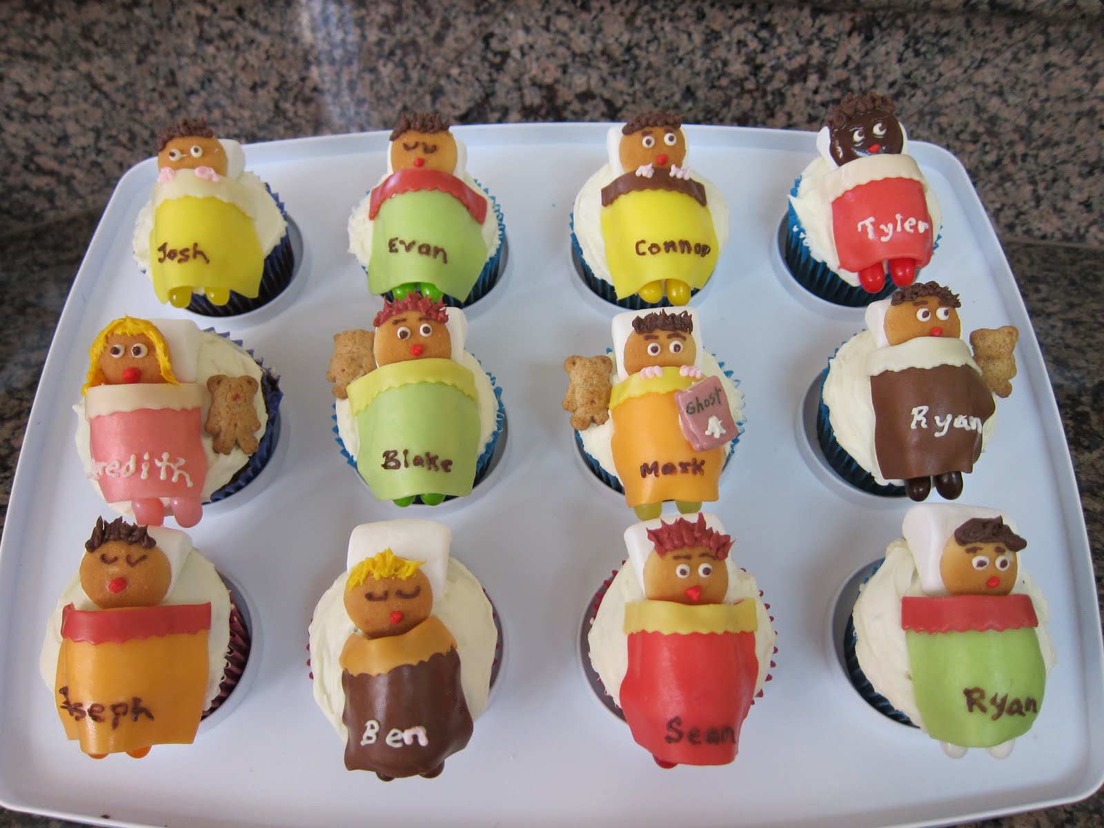 Slumber Party Cupcakes