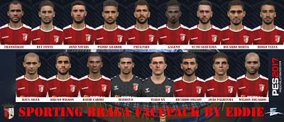 Gambar - PES 2017 Facepack Sporting Braga by Eddie Facemaker