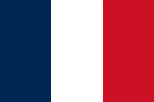 Flag of France  - Direct Download of OpenStreetMap Shapefiles