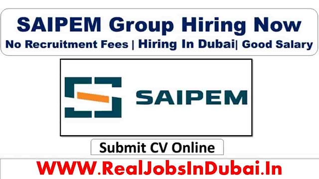 Saipem Careers Jobs Vacancy Opening 2023