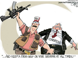 image: cartoon by Pat Bagley, "Grip on Congress"