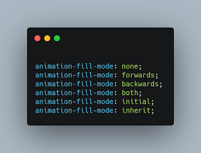 css animation-fill-mode property