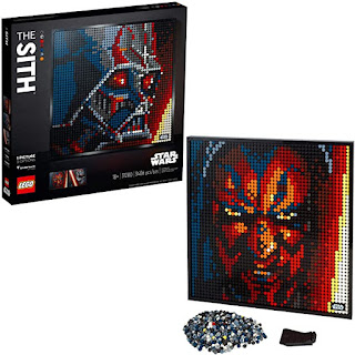 LEGO Art Star Wars The Sith 31200 Creative Sith Lord Building Kit; an Elegant Piece for Adults who Love Mindful Art Projects or The Dark Lords of The Sith, New 2020 (3,406 Pieces)