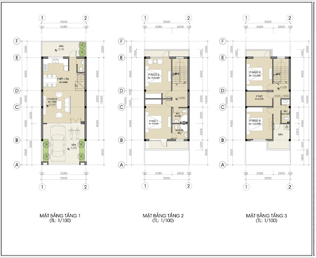 Thiết kế liền kề Foresa Villa