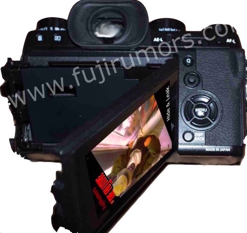 Задняя панель Fujifilm X-T2