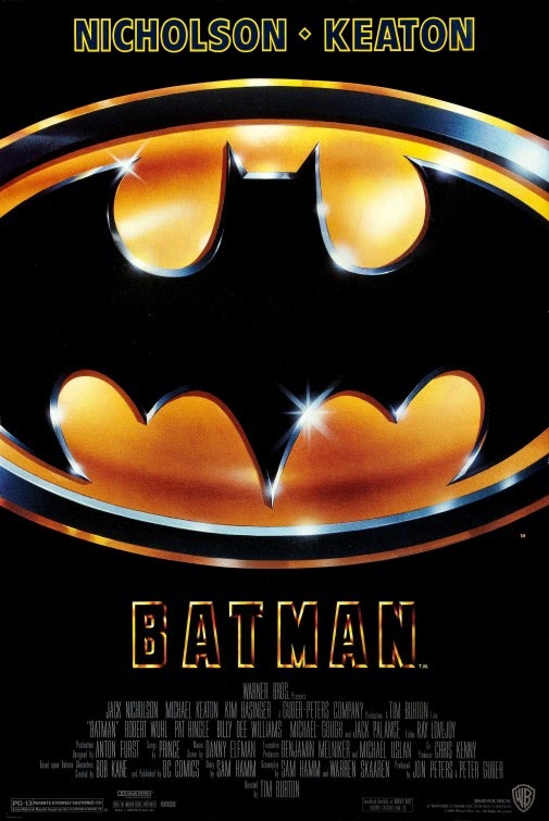 1989 Batman movie poster