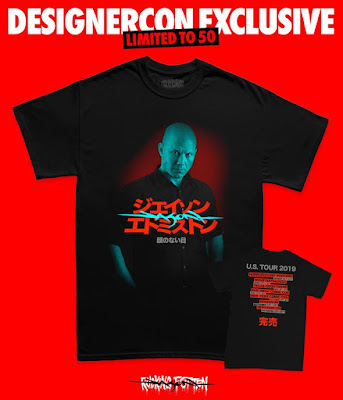 Designer Con 2019 Exclusive Jason Edmiston Tour T-Shirt by Rucking Fotten