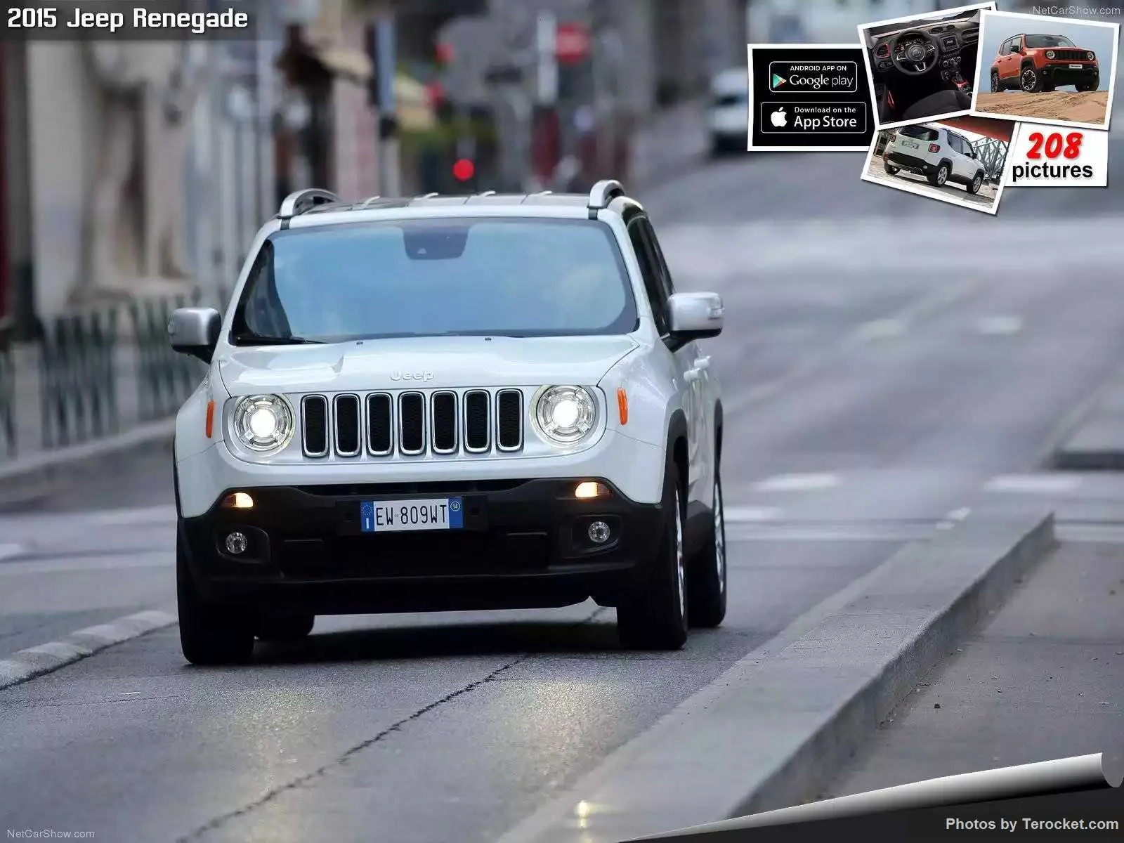 Hình ảnh xe ô tô Jeep Renegade 2015 & nội ngoại thất