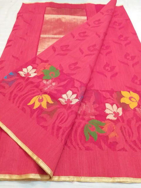 Cotton jute silk sarees