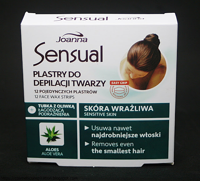 Joanna - Sensual - Plastry do depilacji twarzy Skóra wrażliwa