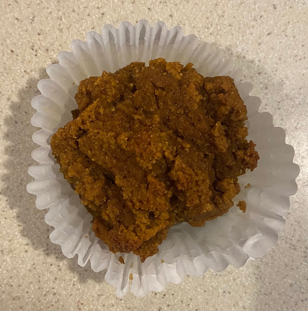 pumpkin chocolate chip muffin