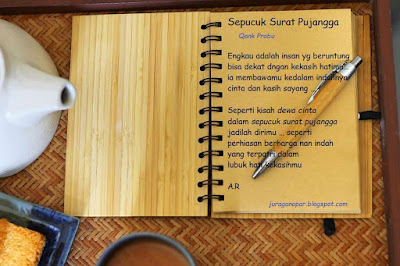 Sepucuk Surat Pujangga Qank Prabu