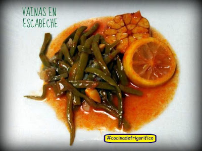 Vainas en escabeche #cocinadefrigorifico