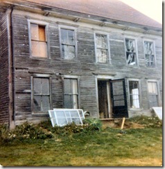 1973 09 Former home of Stephen and Mary Billings, Millay Road, about to be torn down