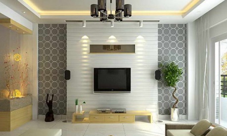 20 CONTOH  DEKORASI WALLPAPER DINDING WALLPAPER 3D BATA 