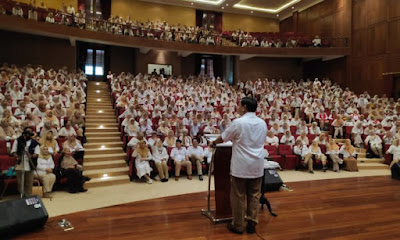 Gerindra memberikan Pelatihan Tentang cara Menulis positif di media sosial dan Membaca Berita yang Benar 