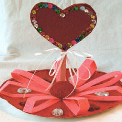Valentine's Day Centerpiece Craft