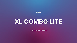 cara daftar paket internet XL Xtra Combo Lite Terbaru Termurah
