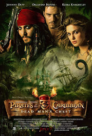 Pirates Caribbean Dead Mans Chest movie poster