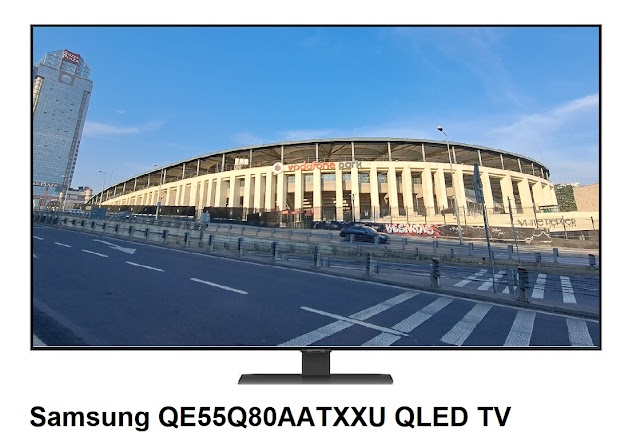 Samsung QE55Q80AATXXU QLED TV - product overview 