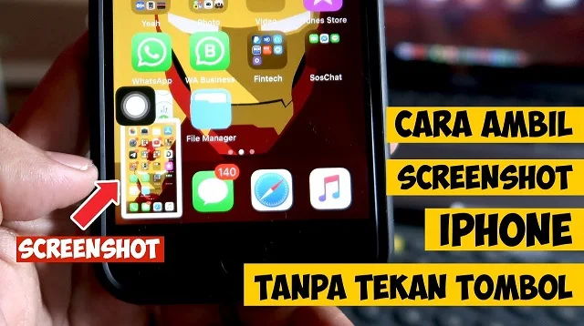 Cara Screenshot di iPhone