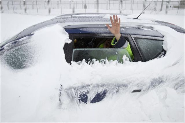 Romanian Snowstorm