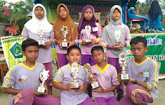 MI S Nurul Huda Desa Dayo Tandun Membawa 8 Piala Dari Porseni Ke-XII MI Sekabupaten Rokan Hulu