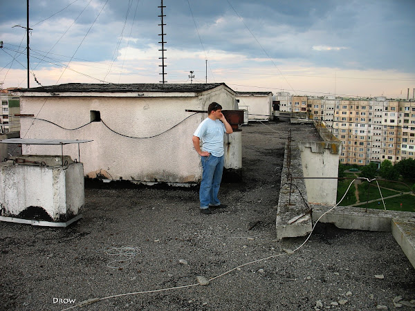 Первый организованный руф в Полтаве май 2009