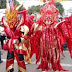 Gran colorido en desfile final de carnaval de Mao