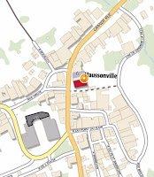 village d'Haussonville cadastre actuel