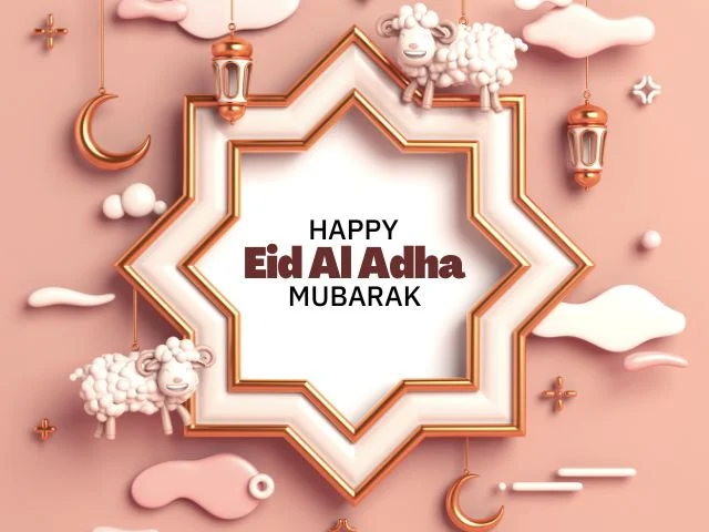 Happy Eid Ul Adha Mubarak 2022 Wishes, Card, Images