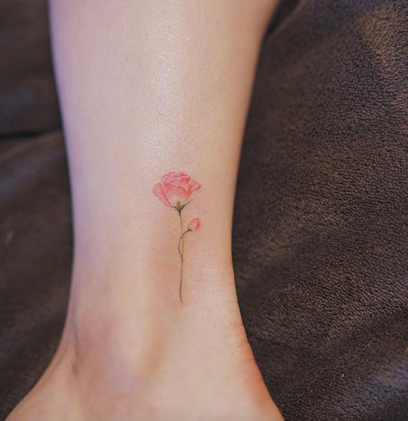 Esta inspiradora rosa