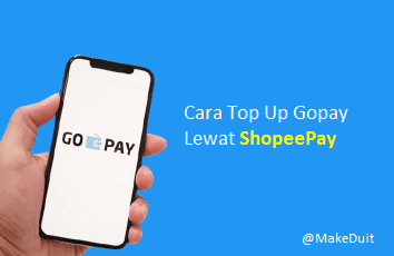 Cara Top Up Gopay Lewat ShopeePay via Transfer / QRIS