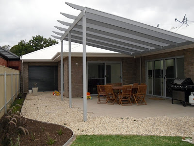 Pergola roof detail.