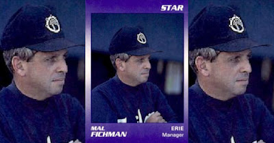 Mal Fichman 1990 Erie Sailors card