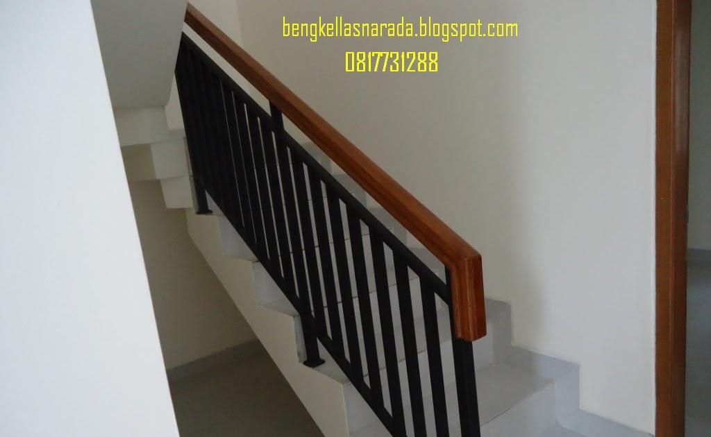 railing tangga  minimalis  Bengkel las dan Canopy minimalis 