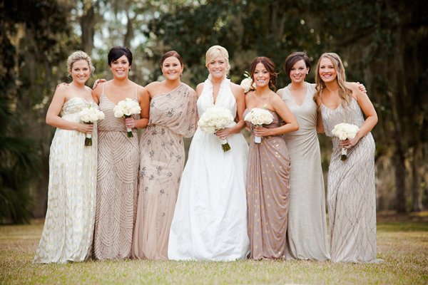 Mix and Match Bridesmaid Dresses