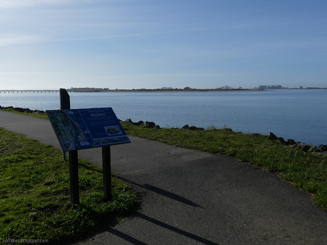 sign with river spit visible