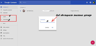 Cara Baru Membuat Grup Kontak di Email Gmail