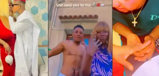 Nigeria transgender mum proposes to her new girlfriend [video]