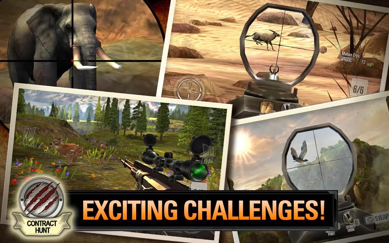 DEER HUNTER 2014 v2.0.0 Mod [Unlimited Money/Glu Gold]