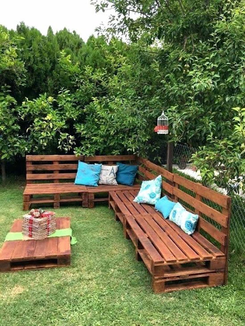 Decoração com pallets