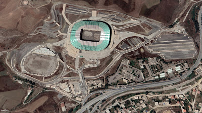 Le complexe du nouveau stade de Tizi Ouzou