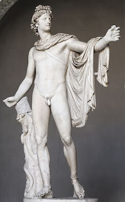 Johann Winckelmann via o Apolo Belvedere (séc. II EC) como personificação de um ideal grego