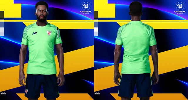 Athletic Club 22-23 Training Kit Pack For eFootball PES 2021