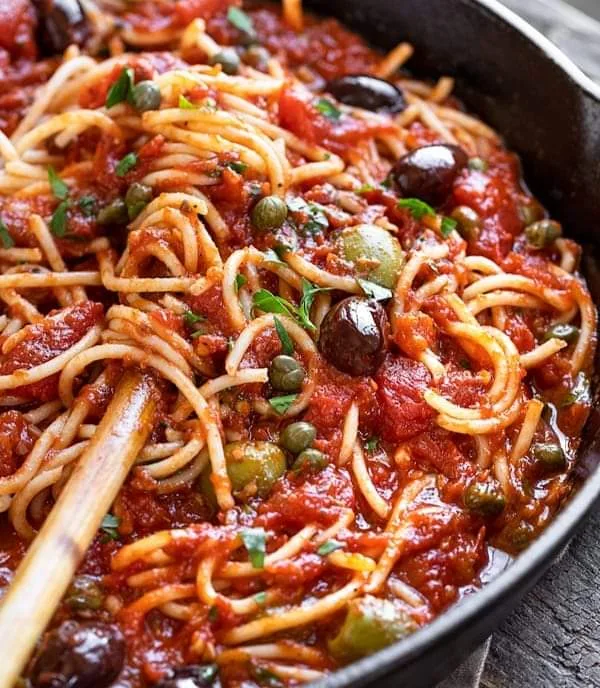 Pasta Puttanesca recipes